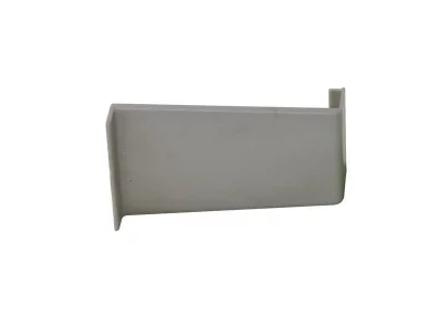 Накладка декоративная для навеса шкафа 806007500DX, пластик, алюминий, правая