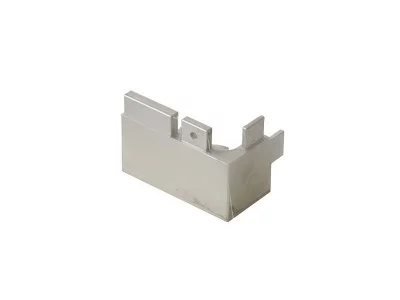 Угол 90° внутренний верхнего профиля GOLA Alphalux, алюминий