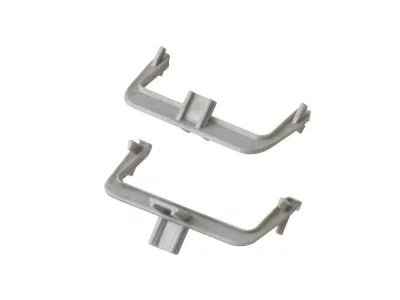 Комплект угловых элементов 90° (внешний+внутренний) среднего профиля GOLA Alphalux, пластик серый