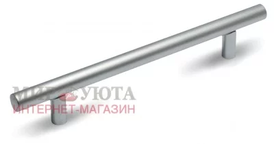 Ручка-рейлинг 128мм хром матовый: RE1008/128