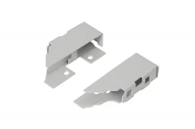 Комплект креплений для задней стенки H.90 из ДСП 16мм, отделка серая