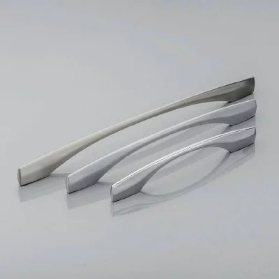 GTV: Ручка мебельная ANCONA C=256/288мм, инокс UZ-ANCON-256-06