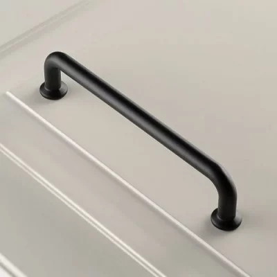 GTV: Ручка NORD L-192, черный матовый: UZ-NORD-192-20M