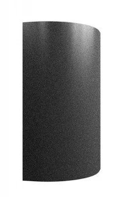 Фасад радиусный выпуклый ALV0121 K32 R240 H956 антрацит металлик (Antracita Pearl Effect) глянец