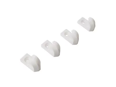 Корзина для белья откидная, ш=340мм, в=525мм, г=230мм, белая FIRMAX