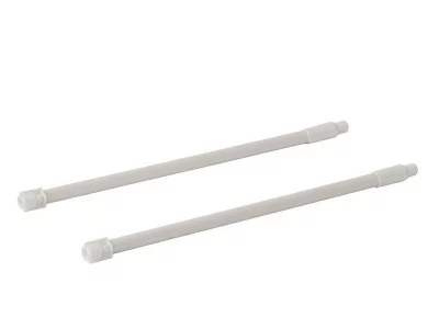 Рейлинги Firmax длина 300 мм, круглые верхние для ящика Newline, белые