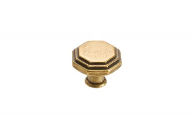 Ручка-кнопка, отделка бронза античная французская