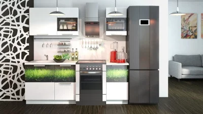 Кухонный гарнитур длиной - 210 см