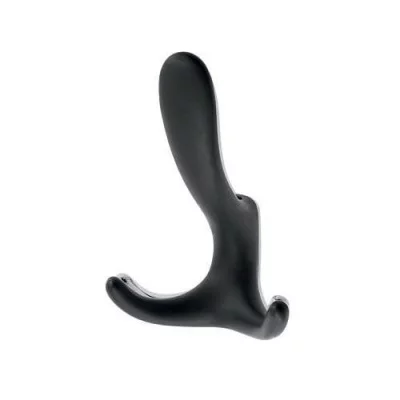 GTV: Крючок мебельный CORDOBA, черный матовый: WZ-CORDOBA-20M