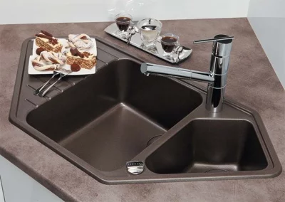 Schock: 700043 Мойка Signus 90С Cristadur, Цвет: аворио