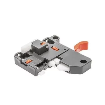 GTV: Направляющая нижнего монтажа Modern Slide с доводчиком полное выдвижение 300мм 25кг 3D регулировка GTV PB-3D0SHX18-300-H