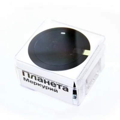 Встраиваемая беспроводная зарядка Qistore Планета Меркурий (Белая)