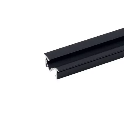 Профиль 2210 для LED подсветки врезной, L=3000 мм, отделка черная (анодировка)