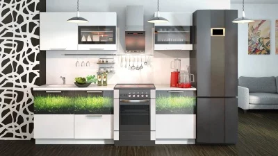 Кухонный гарнитур длиной - 240 см