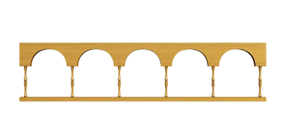 Балюстрада арочная, коллекция Виктория