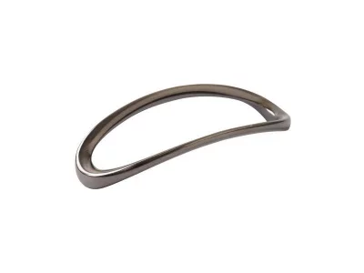 Ручка-скоба 128мм, хром черный