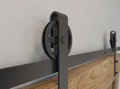 GTV: Раздвижная система LOFT (Ролики x2, направляющая x1, дорожка 2 м, дистанционная втулка x5, отбойники: A-SN-LOFT-200-20MN