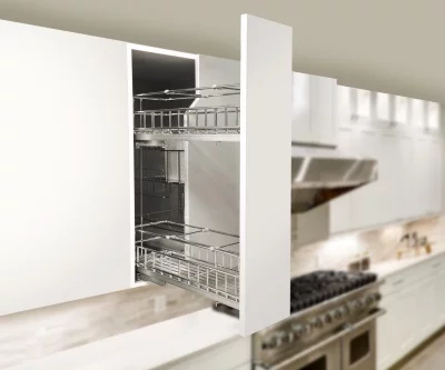 Boyard: Бутылочница в верхнюю базу 150 мм, правая KR35/1/3/150/R