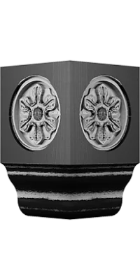 Накладка на ФН фигурный внешний угол 135, коллекция Классика П