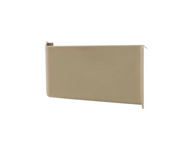 Накладка декоративная для навеса шкафа 806000500SX , бежевая, левая
