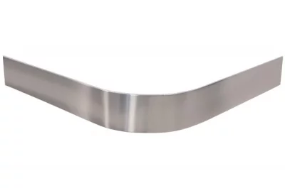 183/813 Закругление для цоколя ПВХ Н.150, под шлифованную нержавеющую сталь