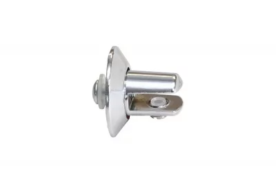 Полкодержатель П-образный для стекла 3-6мм, отделка хром глянец