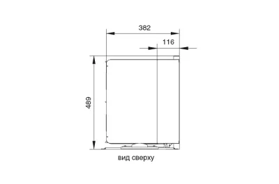 Набор для раздельного сбора мусора, в базу 450, левый С ДОВОДЧИКОМ