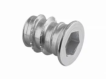 GTV: Муфта вкручиваемая M6, ZnAl NM-MUFAWK-00