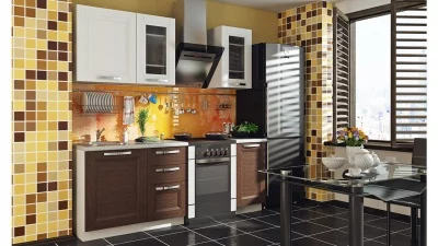 Кухонный гарнитур длиной - 210 см