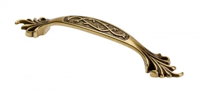 Ручка мебельная ADRIN C=96 мм, старое золото GTV UZ-ADRIN-96-04