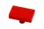 GTV: Ручка мебельная UM-BLOCK прямоугольник, красный: UM-BLOCK-CZ