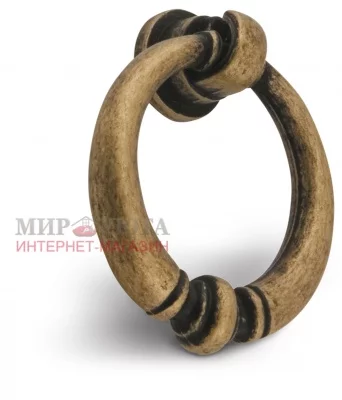 CREAVI Ручка-капля бронза состаренная: KR2002GAE