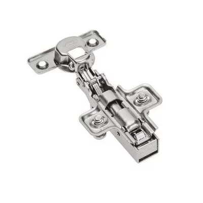 GTV: Петля накладная мини GTV самозакрывающаяся с евро шурупом ZP-CIHC090ZE