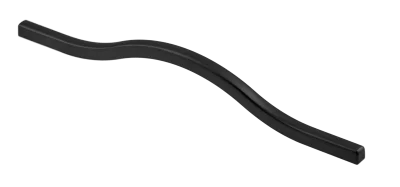 GTV: Ручка VITO 160 мм, черный матовый: UZ-VITO-160-20M