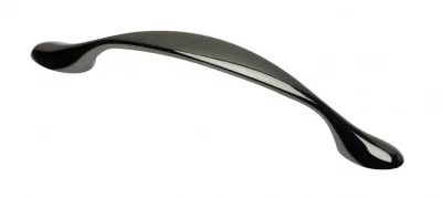 Ручка мебельная CAMAIO C=96мм черный хром GTV UZ-CAMAI-96-12