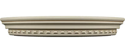 Фриз Классика верхний закругленный, коллекция Эсмеральда