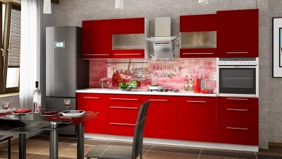 Кухонный гарнитур 300 см «Ассорти» 597007