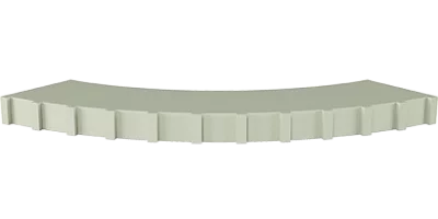 Планка подфризовая закругленная, коллекция Грация