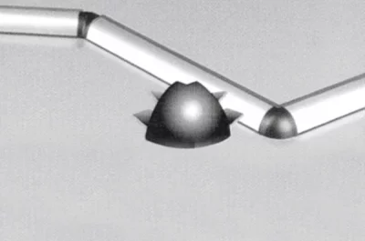 Уголок 90" внешний для мини-бортика, цвет чёрный
