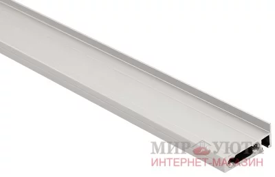 EXIT Профиль заглушки кабель-канала, хром матовый, L-2000: 2090.008