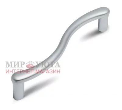 Ручка-скоба 128мм хром матовый: UN4308/128