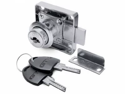 GTV: Замок квадратный + электронный ключ ZZ-CF-138-01