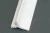 Профиль ПВХ под пропил для крепления витражей, L=4000, отделка транспарент