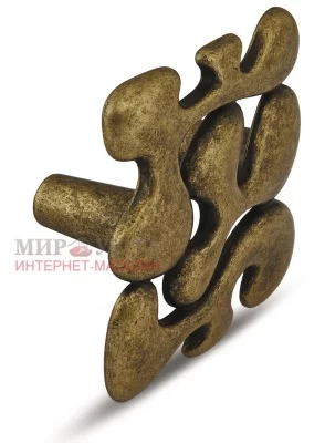 Ручка-кнопка 32мм бронза состаренная: WPO.648.032.00D1