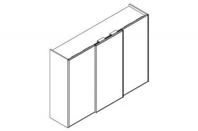 Комплект фурнитуры Domino-S для 3-х дверей (16-21 мм) Комплект фурнитуры Domino-S для 3-х дверей (16-21 мм)