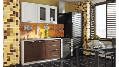 Кухонный гарнитур длиной - 210 см