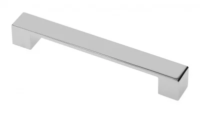 Ручка мебельная UZ-79F C=160мм, хром GTV UZ-79F160-01