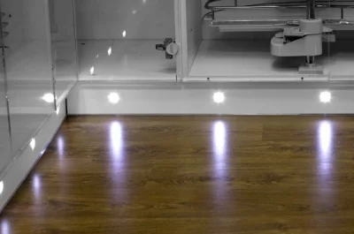 Светильник LED Point 6, 0.14W, 6400K, отделка транспарент