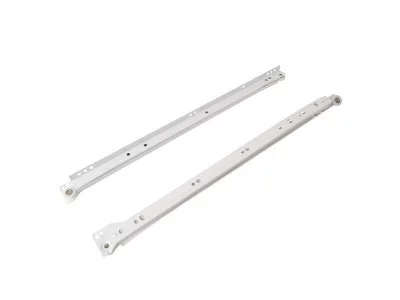 Направляющие роликовые Firmax длина 350 мм, белые, RAL9003, (4 части)