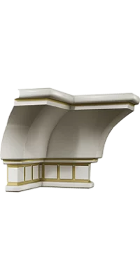 Накладка на ФВ Классика внутренний угол 90, коллекция Лаура